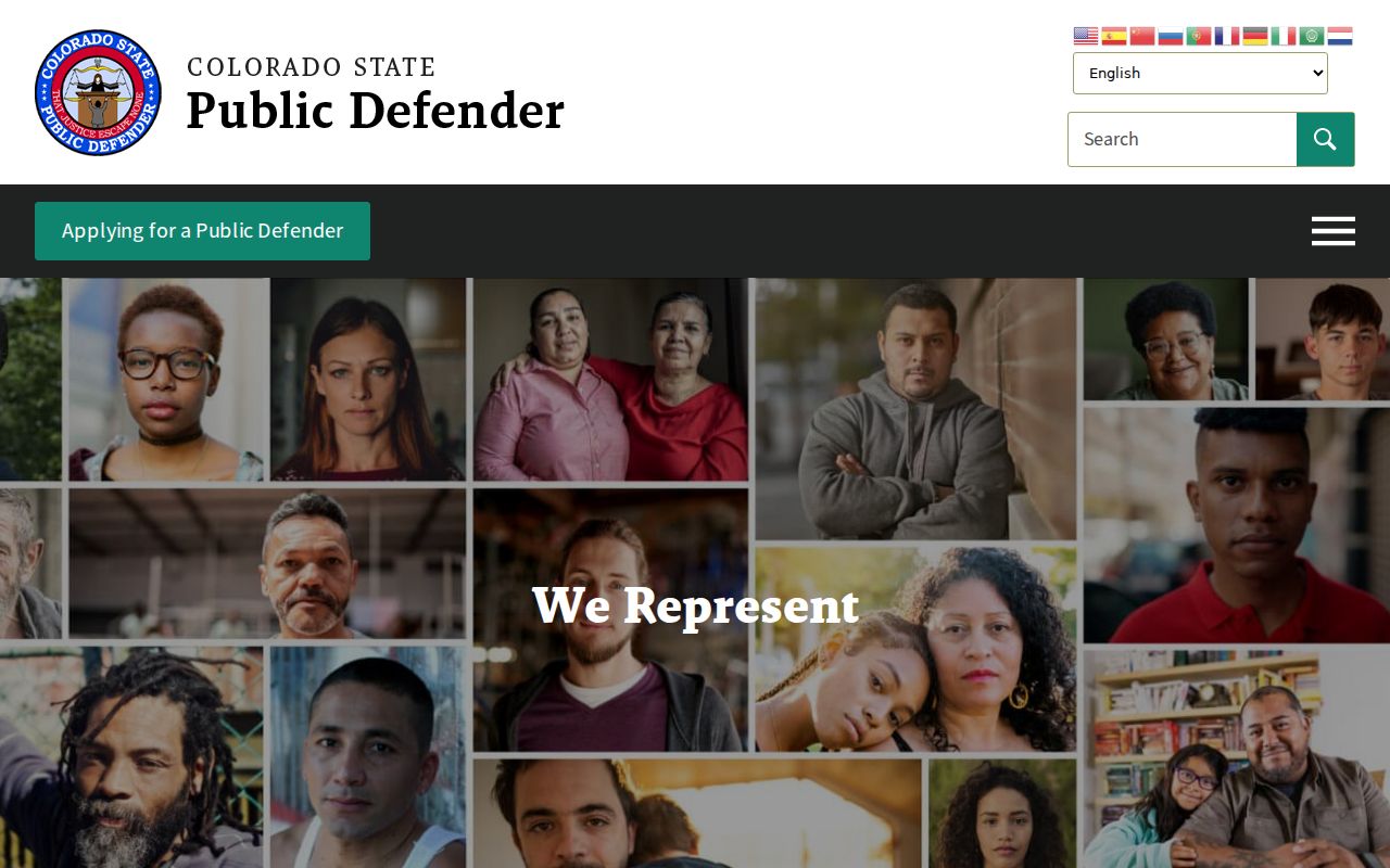 Colorado public defender office directory serving Alamosa County