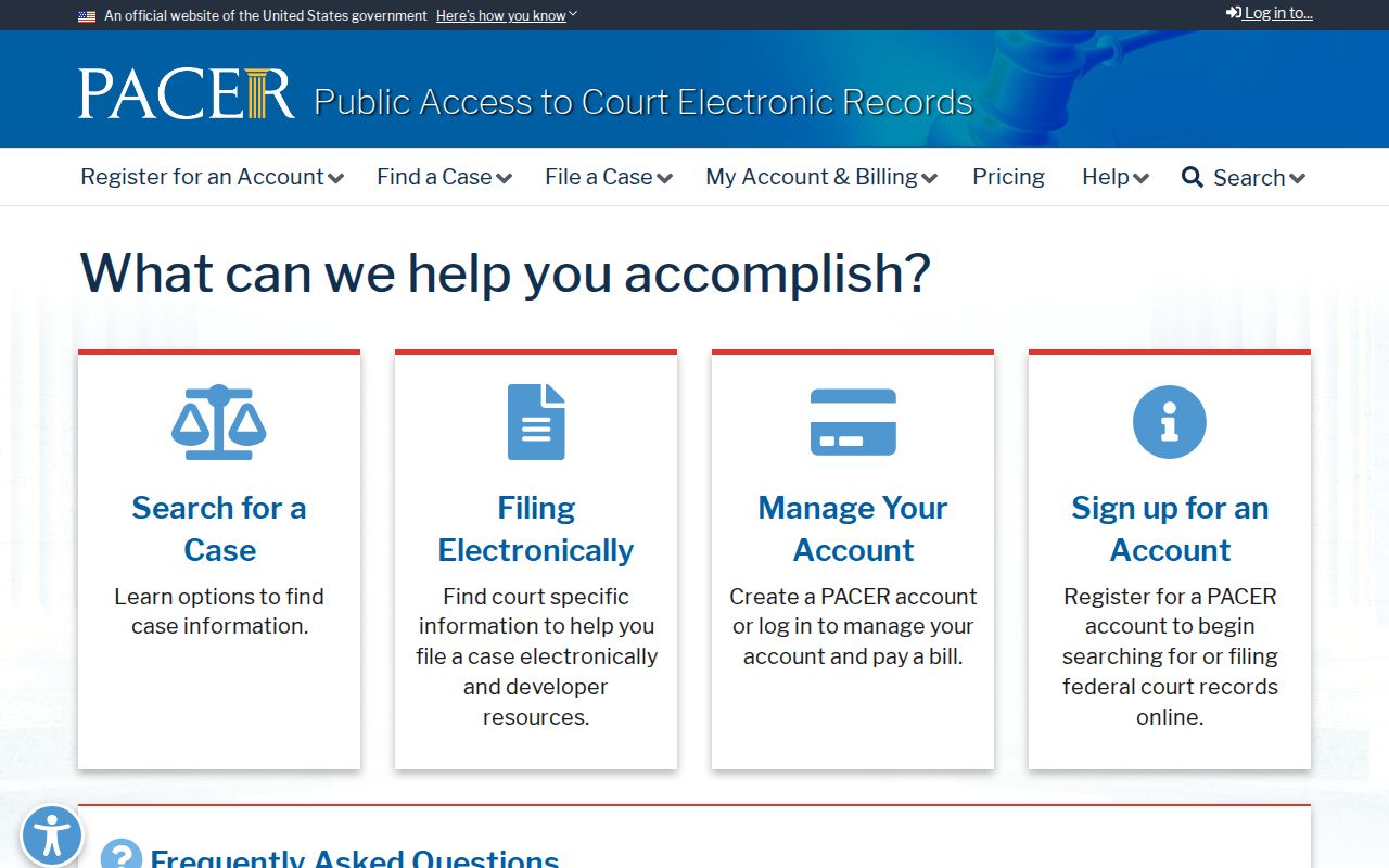 Alamosa County criminal court cases federal PACER gateway