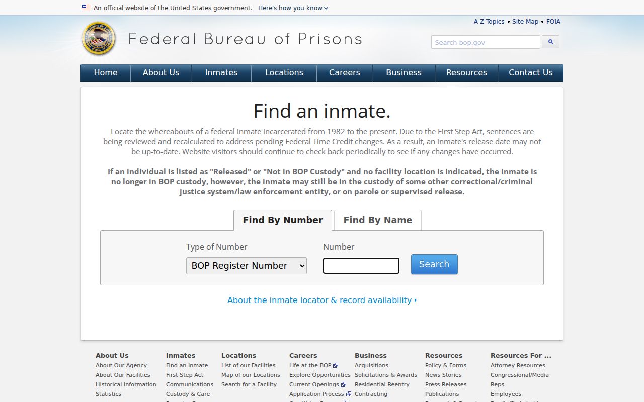 Alamosa County criminal court cases federal inmate locator