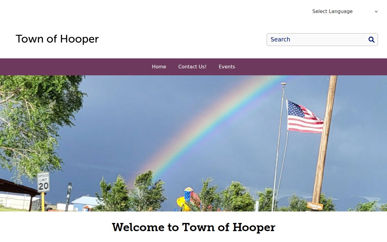 Hooper criminal records town government page